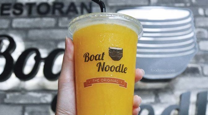 CNY Prosperity Yum @ The Original Boat Noodle