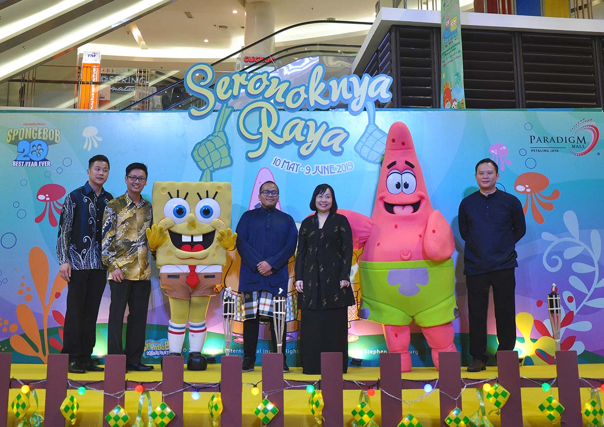 ‘Seronoknya Raya’ With SpongeBob SquarePants @ Paradigm Mall PJ