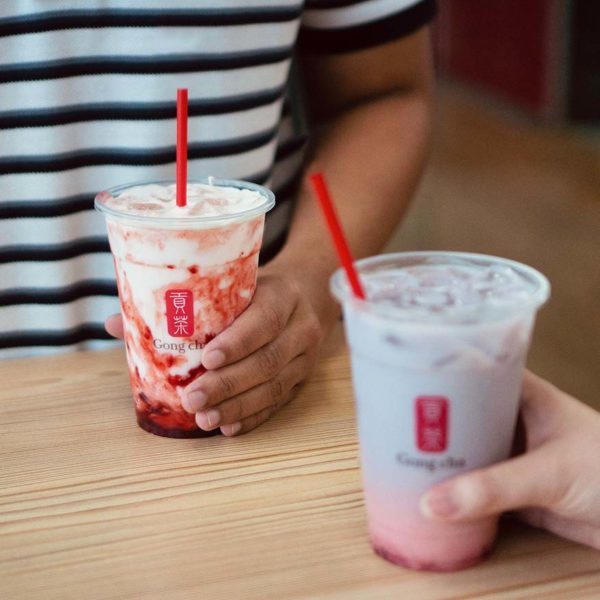 shopee gong cha strawberry marble