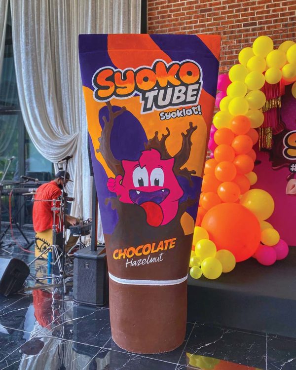 syokotube by syoklat shaheizy sam putra glass hall chocolate hazelnut