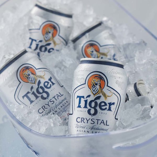 tiger crystal cans beat the heat