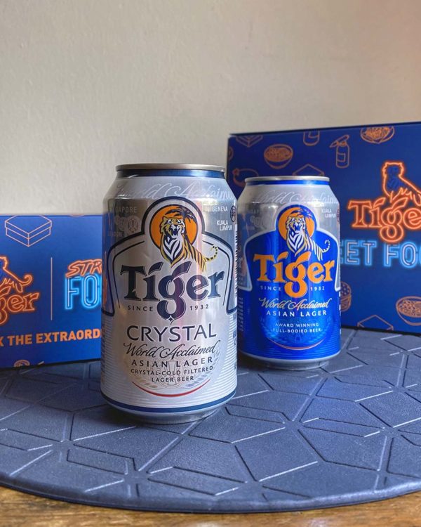 tiger street food box beer can