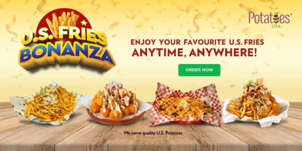 us fries bonanza grab food collaboration