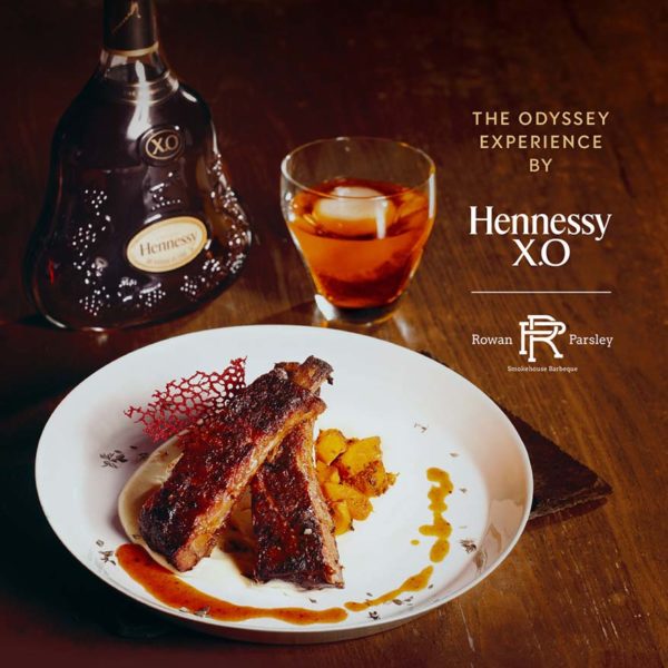 hennessy xo the odyssey experience rowan parsley restaurant