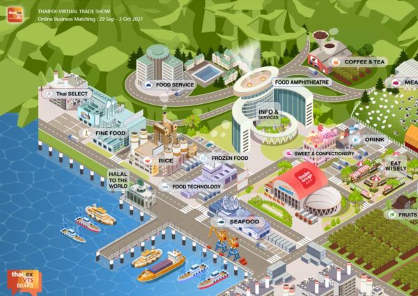 thaifex anuga asia virtual trade show interface