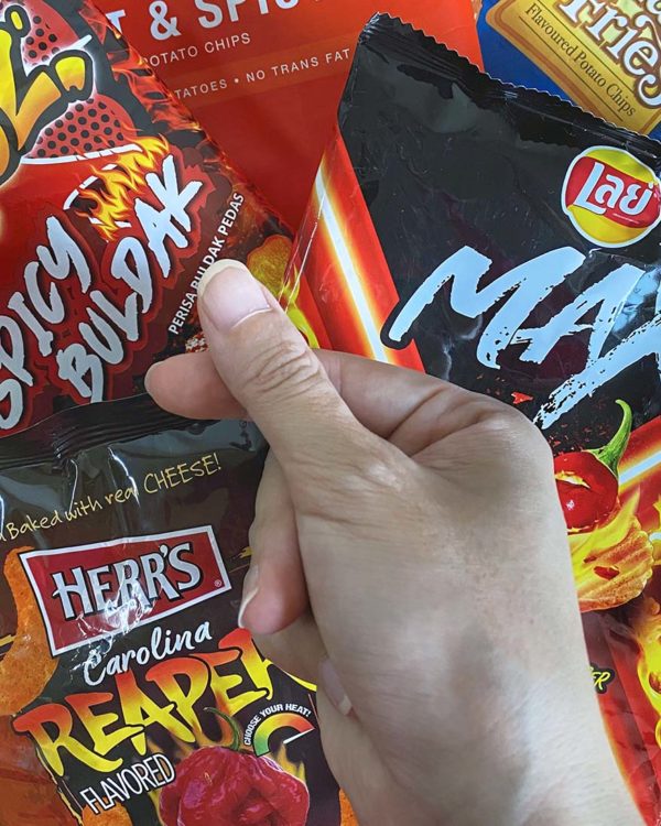 7-eleven malaysia hot spicy potato chips