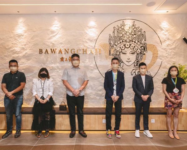 bawangchaji sunway pyramid flagship outlet launching ceremony