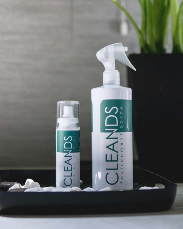 cleands environmentally friendly sanitizer bottle size