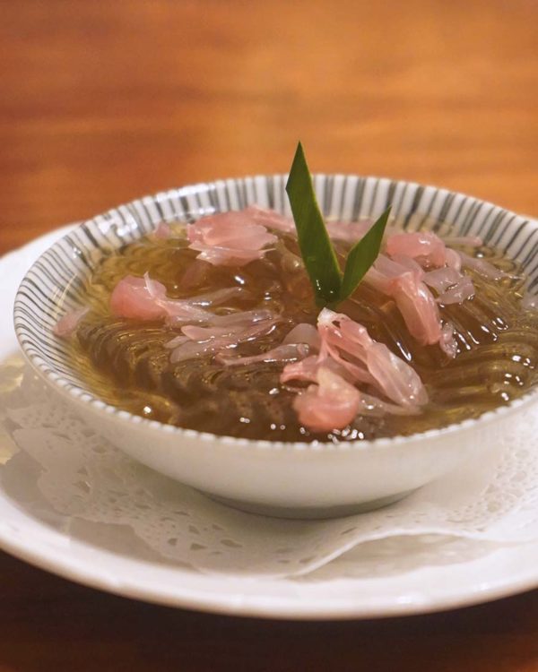 farm-to-plate-plantonic all natural plant based menu yuzu konyaku jelly 