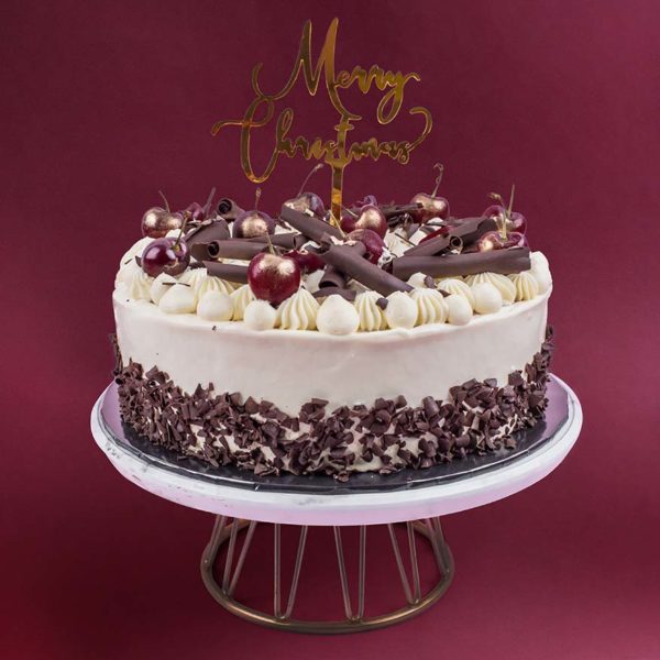 elevete patisserie xmas collection christmas blackforest cake