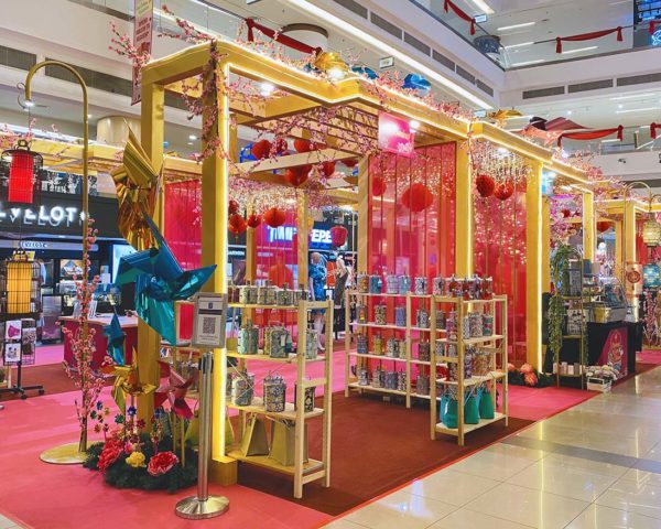 avenue k shopping mall kuala lumpur pinwheels of good fortune cny 2022 booths