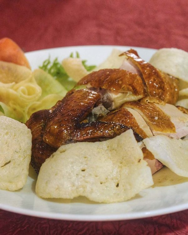 dorsett grand subang the emperor cny set menu roasted chicken