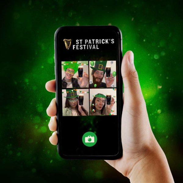 guinness st patrick festival 2022 ar filter