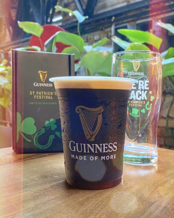 guinness st patrick festival 2022 collectible glass