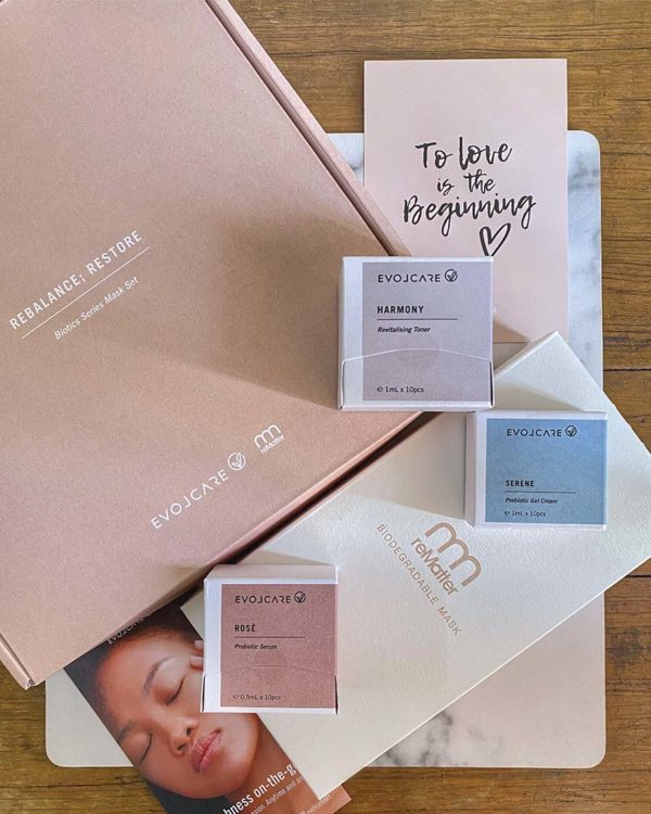 evolcare rematter biotics series mask set limited edition