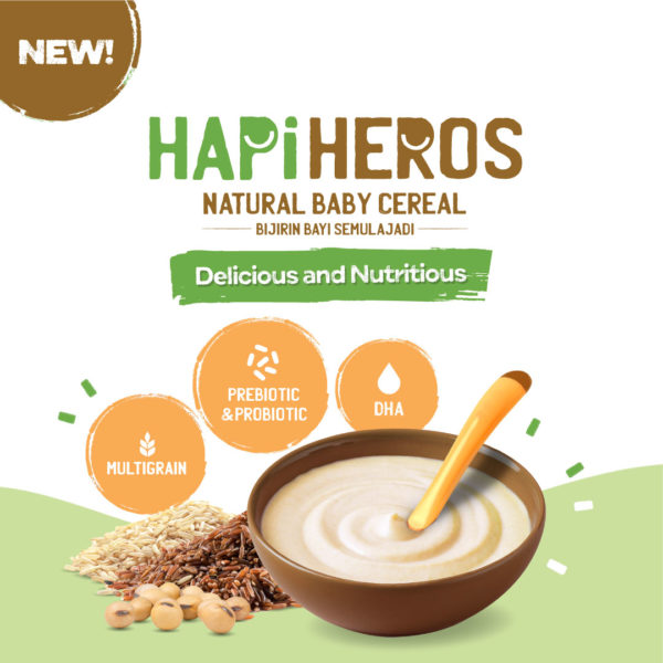 hapifam hapiheros multigrain dha prebiotic probiotic