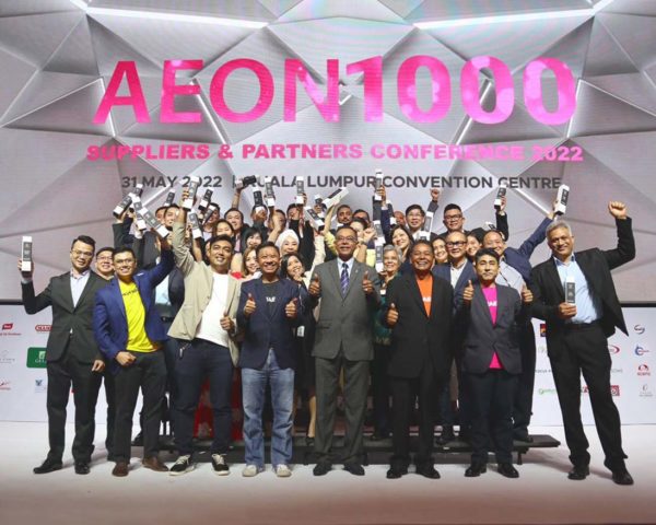 aeon jimat poket reduce living cost aeon1000 suppliers partners conference awards