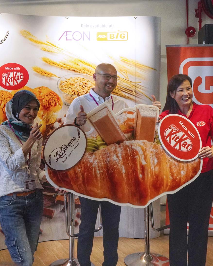 AEON La Boheme Pastry Collaboration With Nestle KITKAT