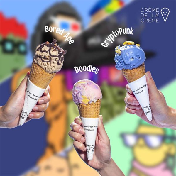 creme de la creme malaysia 1st nft themed ice cream parlour sunway pyramid new flavours