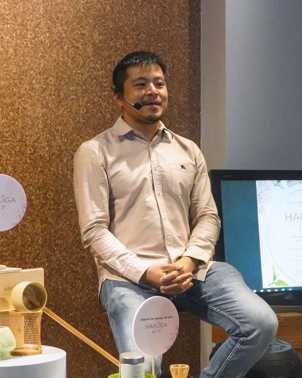 hakuga world class premium ceremonial grade matcha mr ian managing director