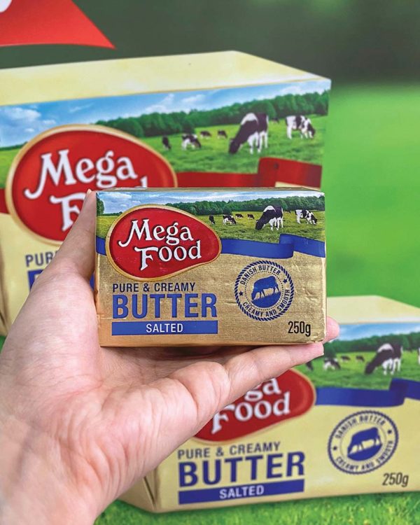mega food butter premium affordable denmark creamery butter salted