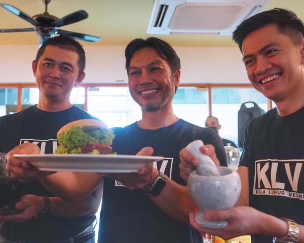 sala vegan restaurant burger belacan launching event
