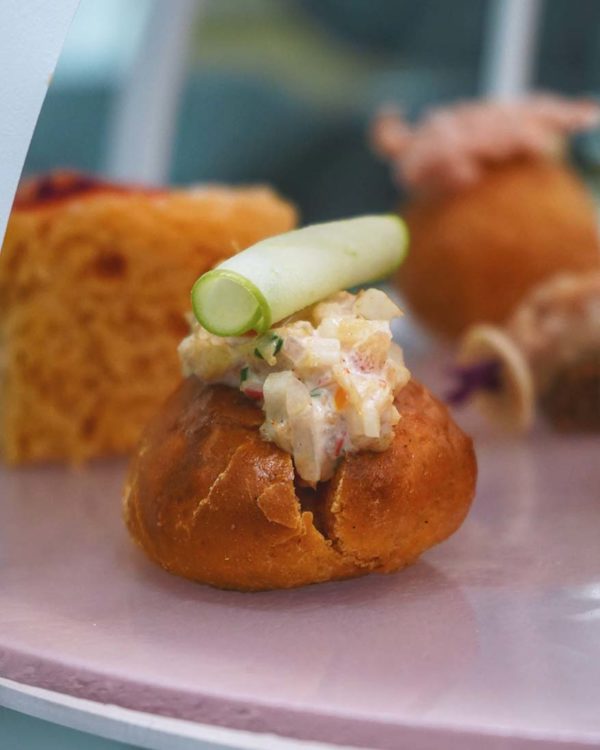 sofitel kuala lumpur damansara breast cancer welfare association pink october afternoon tea crab apple salad