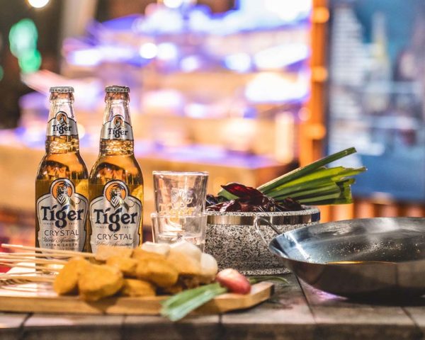 tiger street food hunting campaign icy cold tiger crystal 