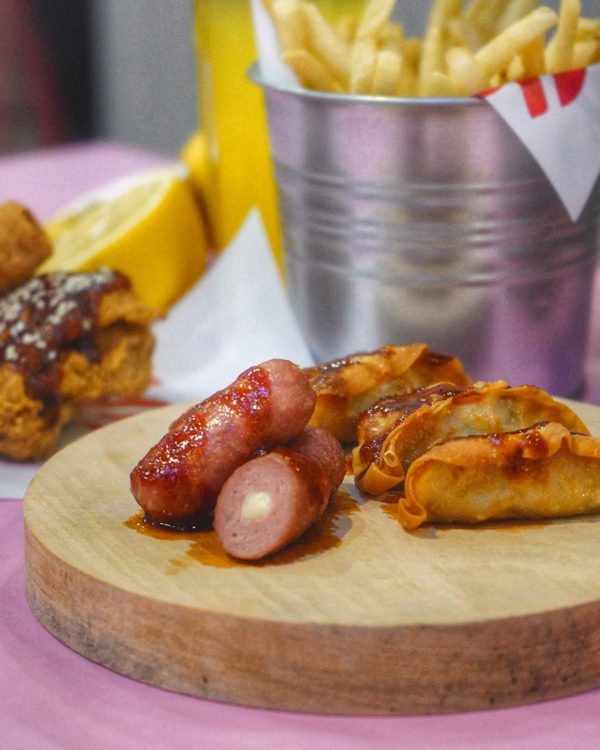 marrybrown korean-inspired k-crunch menu chicken dumpling cheesy sausage