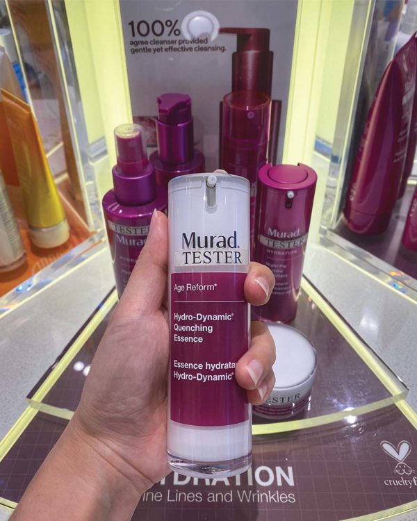 murad method facial session sunway pyramid hydro dynamic quenching essence