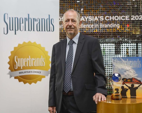 superbrands malaysia 2022 awards mr mike english
