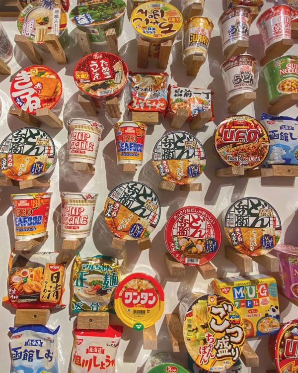 tokyo town pavilion bukit jalil insta worthy instant noodle wall