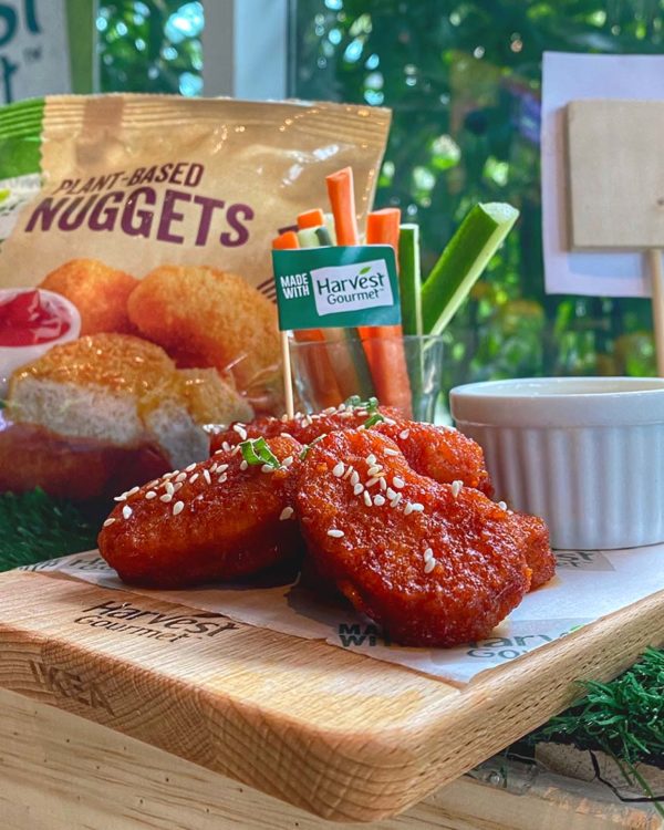 nestle harvest gourmet plant-based food hgeatgoodchallenge nuggets