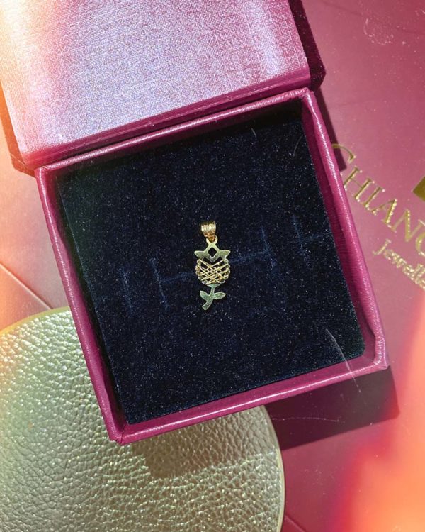 chiang heng jewellery lowest gold price malaysia rose pendant