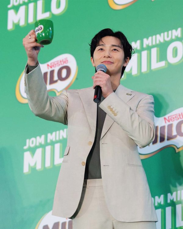 sahabat milo park seo-jun jom minum milo energetic collaboration sunway pyramid