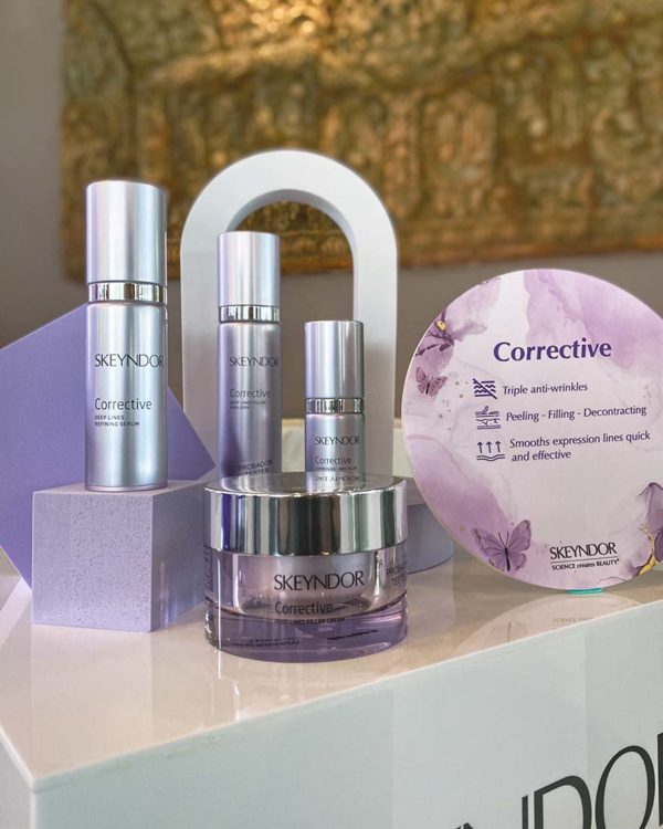 skeyndor unique aesthetics corrective skin care series