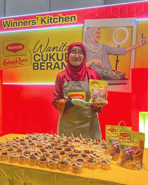 program mentor wanita cukup berani maggi winner