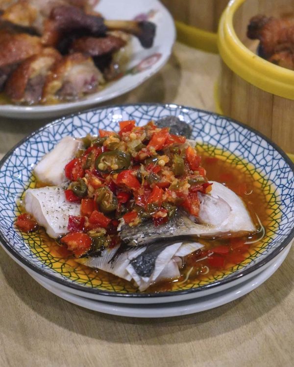guang xi cantonese style dim sum canton kitchen happy garden kuala lumpur fish head chopped chili
