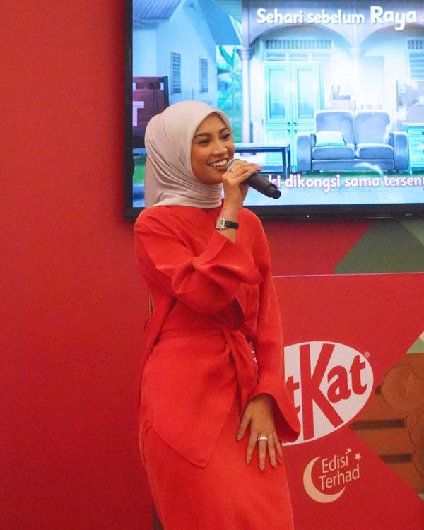 nestle kitkat rezeki dikongsi bersama hari raya promotion mk k clique nabila razali