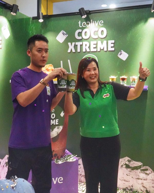 tealive milo coco xtreme new beverage launch event