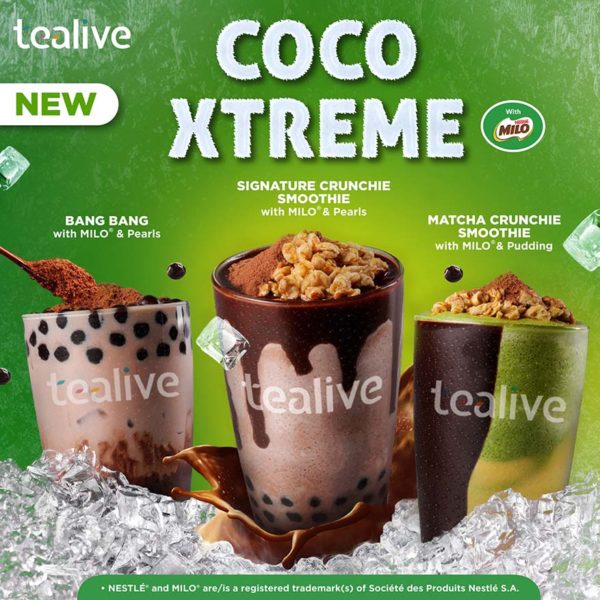 tealive milo coco xtreme new beverage promotion