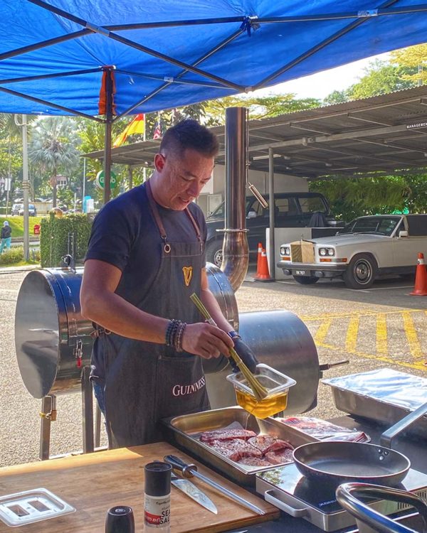 guinness flavour by fire not your ordinary barbecue kitchen mafia sherson lian