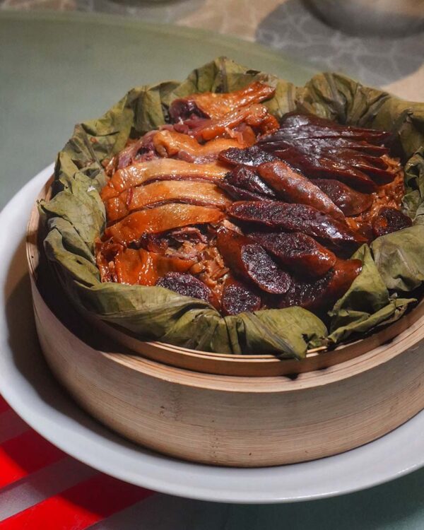 grand millennium kuala lumpur lai ching yuen chinese new year set menu waxed meat rice