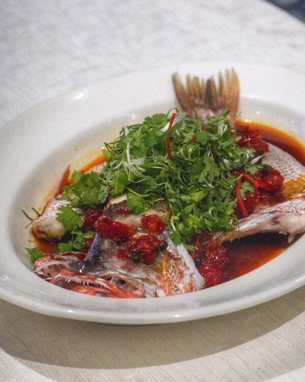 zuan yuan chinese restaurant one world hotel petaling jaya cny set menu 2024 red snapper fish
