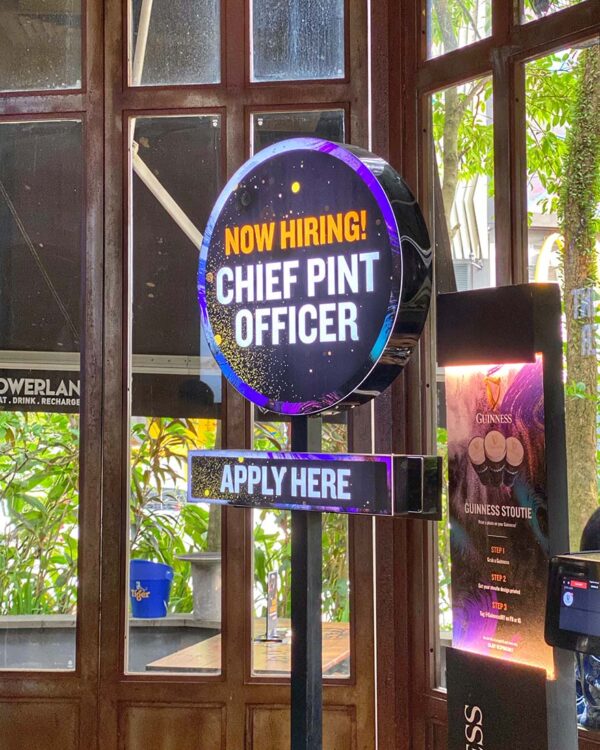 guinness malaysia chief pint officer cpo hunting campaign