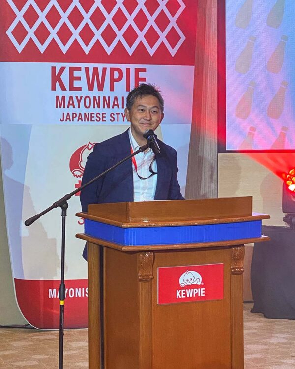 kewpie malaysia japanese mayonnaise dressing 100th anniversary deputy managing director shimpei okada