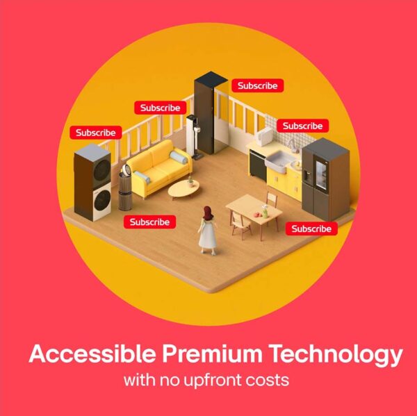 lg malaysia home appliance subscription model no upfront cost 