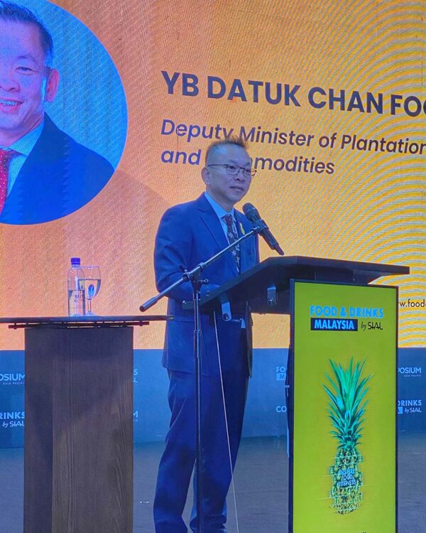 food and drinks malaysia by sial fdm 2025 mitec kuala lumpur yb datuk chan foong hin