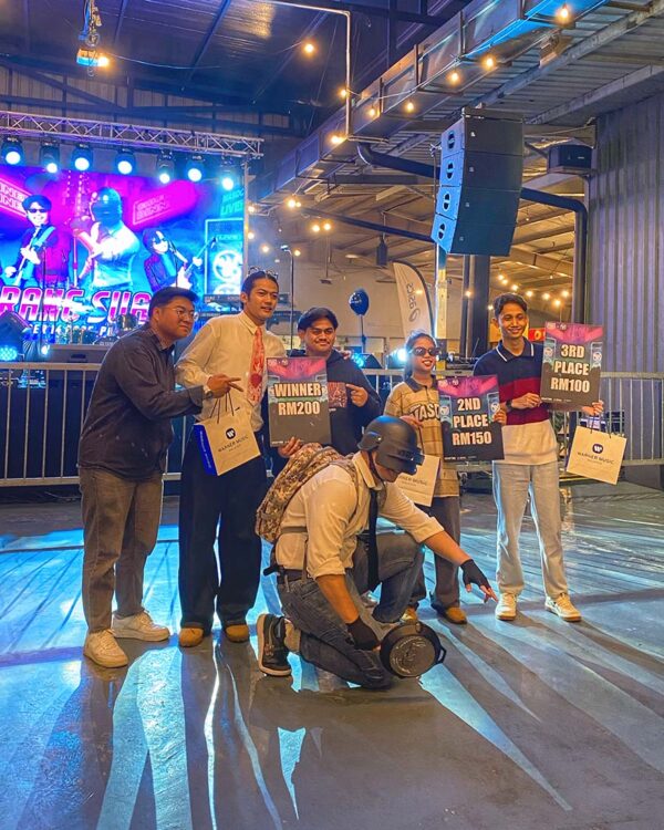 pubg mobile masdo perang suara community event paddock pj karaoke challenge winners