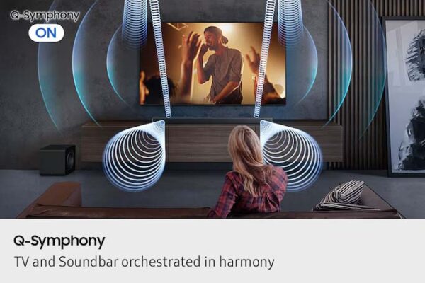 samsung oled visuals with q-series soundbars orchestrated harmony